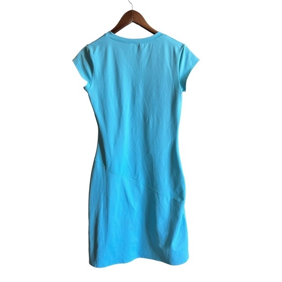 Athleta Blue Nectar Faux Wrap Dress - size XS - Picture 3 of 4